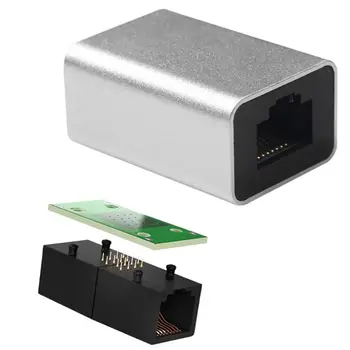

Aluminum CAT6 Gigabit RJ45 8P8C Coupler Female to Female Network InLine Adapter for network extension transfer of laptop router