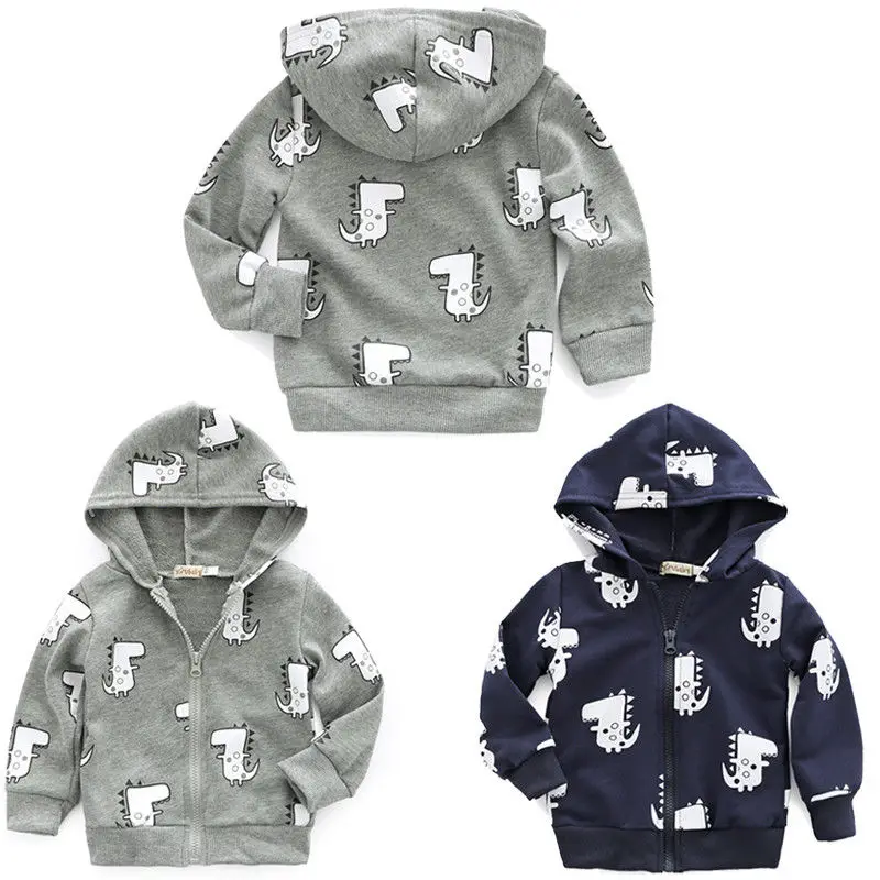 

Pudcoco Boys Clothes Cute Newborn Kids Baby Boys Jacket Casual Hooded Coat Outerwear Toddler Clothes