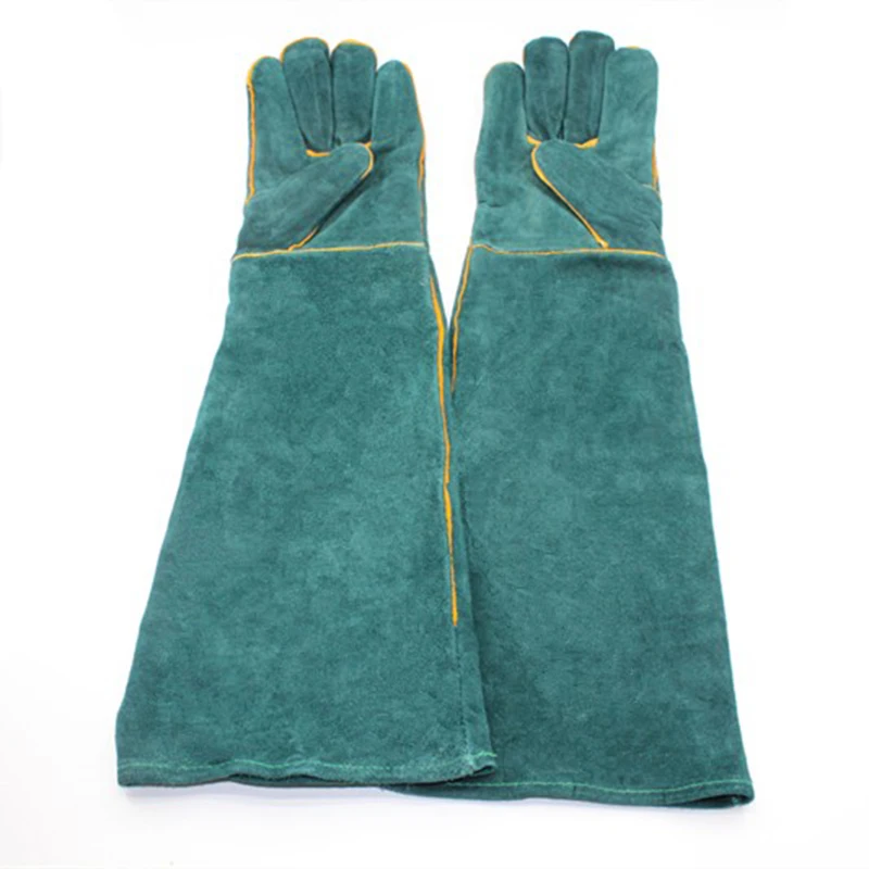 

1 Pair Of Length 60Cm Wear-Resistant Thermal Insulation Welding High Temperature Gloves Protective Gloves Scratch-Resistant Ba