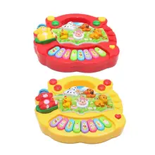 Новорожденный детский музыкальный инструмент игрушки дети звук фортепиано обучающие игрушки для детей животная ферма Монтессори развивающая музыка подарки