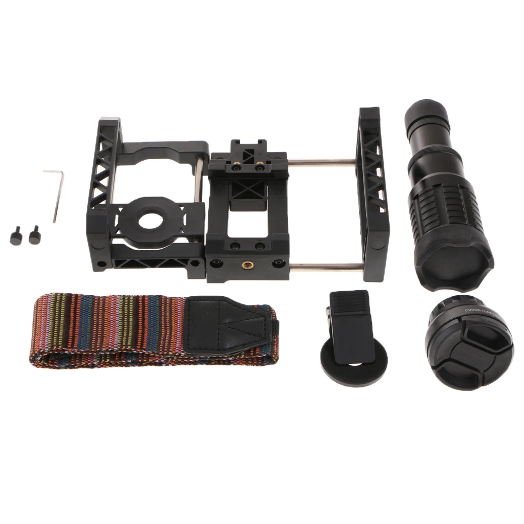 

HD Wide Angle 20X Zoom Phone Camera External Telescope Len+Rabbit Cage Clamp