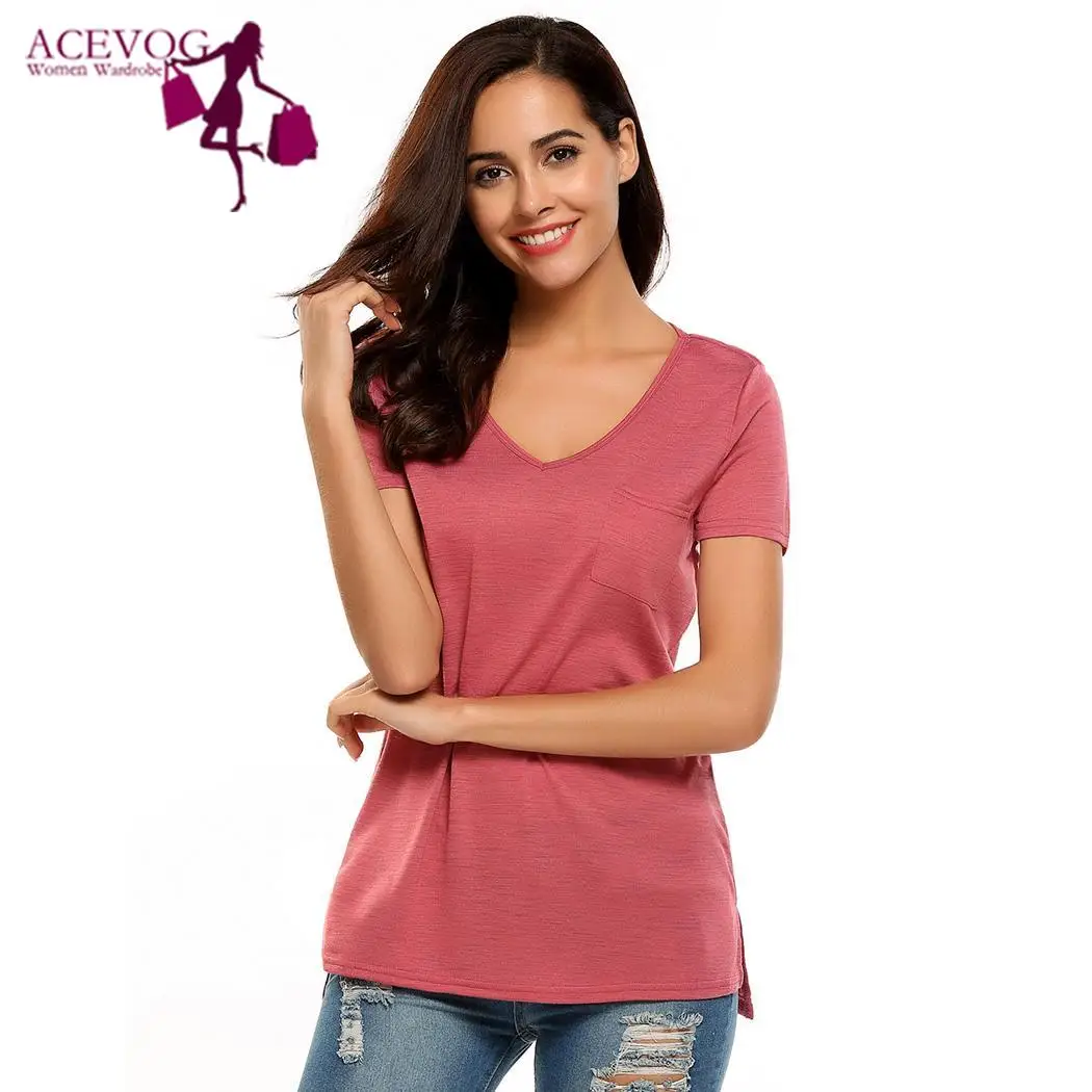 

Meaneor Plus Size T Shirt Women's Clothing Fashion Big Size T-shirt Female V neck Short Sleeve Casual obesity Tee Shirt Top Femm