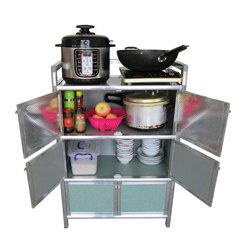 Comedores Mueble الشاي وحدة Capbords نهاية الجداول أثاث المطبخ الألومنيوم سبائك دولاب موبل بوفيه مجلس الوزراء دولاب