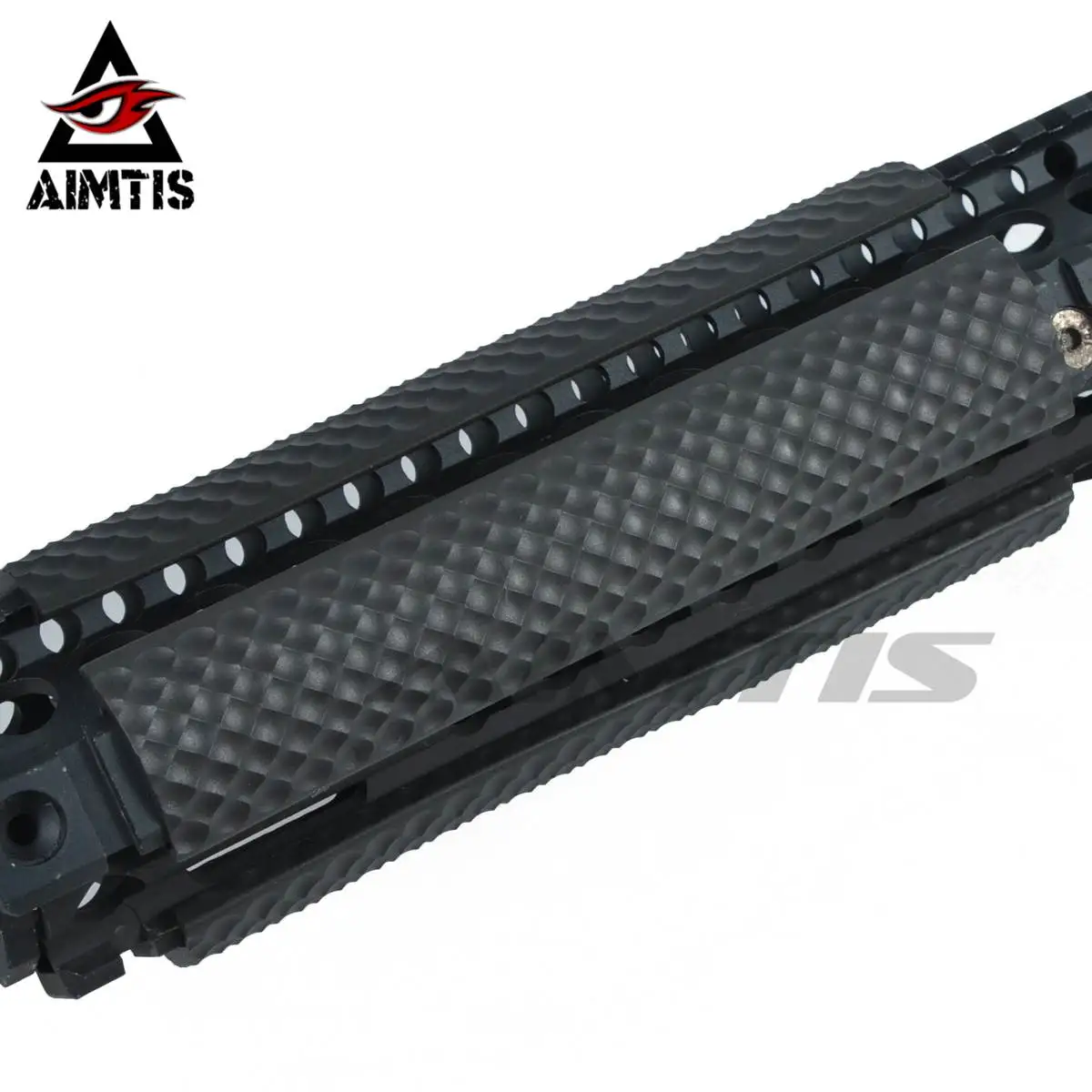 AIMTIS 4 قطعة المطاط السكك الحديدية يغطي مع خط فتحة صالح AR15 M4 M16 223 5.56 قفازات واقية لليد ل 20 مللي متر Picatinny السكك الحديدية جبل نظام