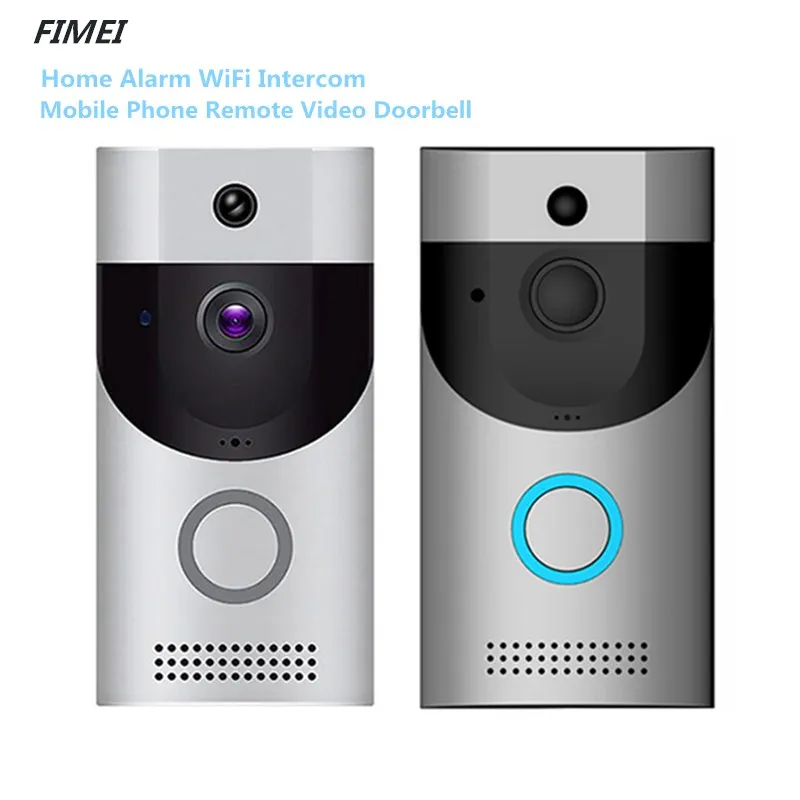 

FIMEI B30 Home Alarm Smart WiFi Wireless Infrared Intercom Mobile Phone Remote Video Doorbell Two-way Intercom With Night Vision