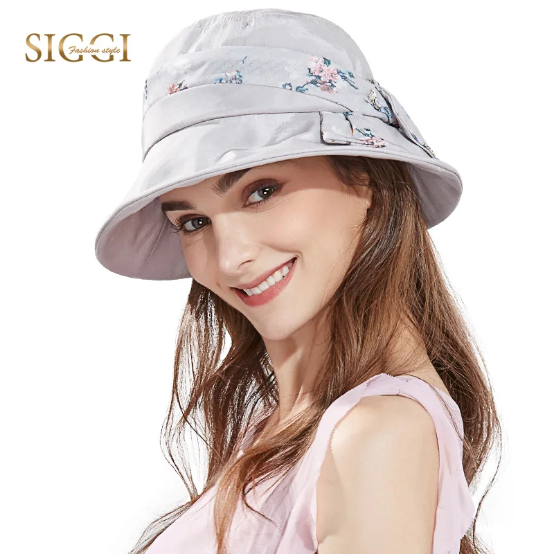 FANCET для женщин s пляжные шляпы от солнца Цветочный бантом сетчатая подкладка мода пояс регулируемый Packable Съемная Защита от Солнца шляпа для