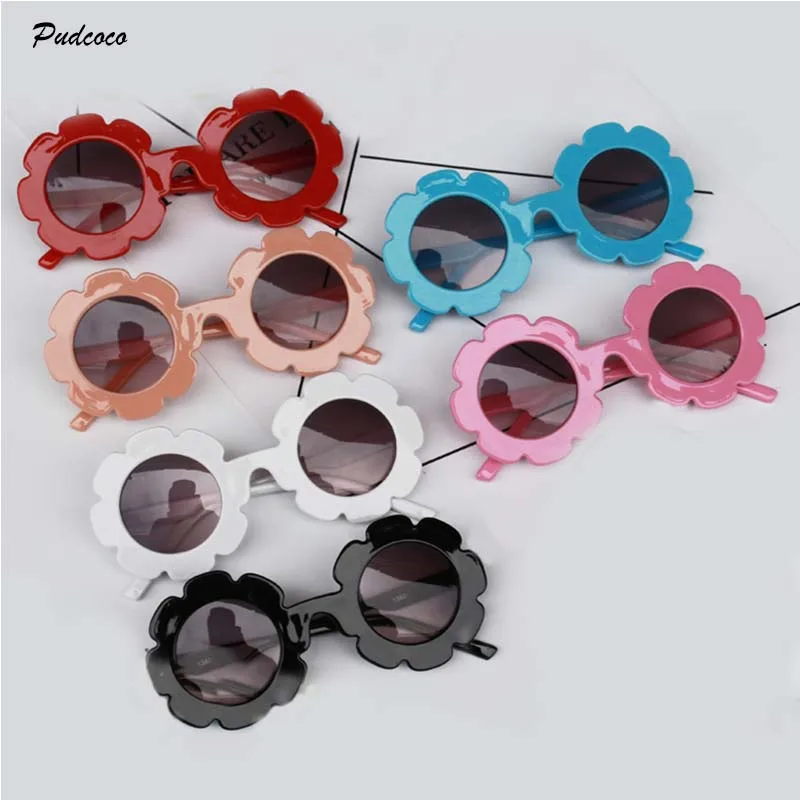 

2019 Brand Stylish Kids Boys Girls Children Retro Round UV400 Sunglasses Goggles New Fashion 0-8 Years Baby Sunglasses 3 Colors