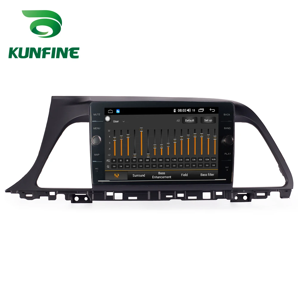 Perfect Octa Core 4GB RAM 64GB ROM Android 8.1 Car Navigation Player Deckless Car Stereo for Hyundai  Sonata 2015 2016 2017 Radio Unit 1