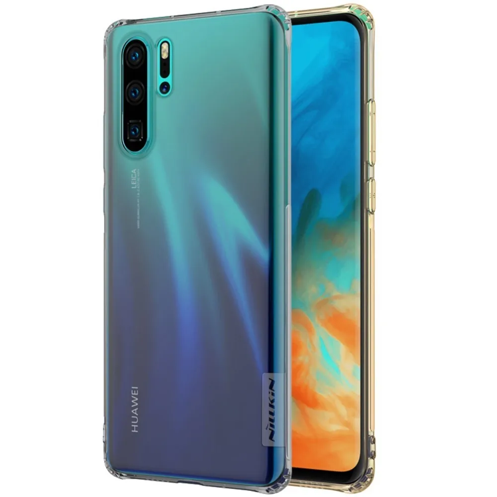 Для huawei p30 чехол для huawei p30 Pro чехол Nillkin натуральный прозрачный мягкий кремний TPU Защитный чехол для huawei p30