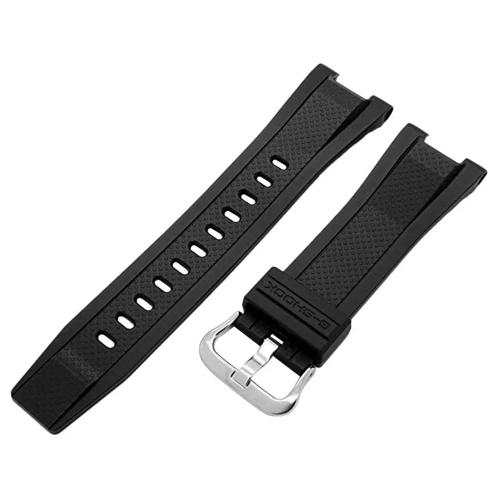 

2 Colors Rondaful New Replacement Watchband For Casio GST-210/W110/W100/S110/S100/B100/S300 Watch Resin Band Wrist