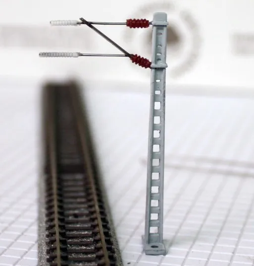 

Die casting 4 Peak /batch 1 /160 Range Train Model N Free Range Overhead Contact Line