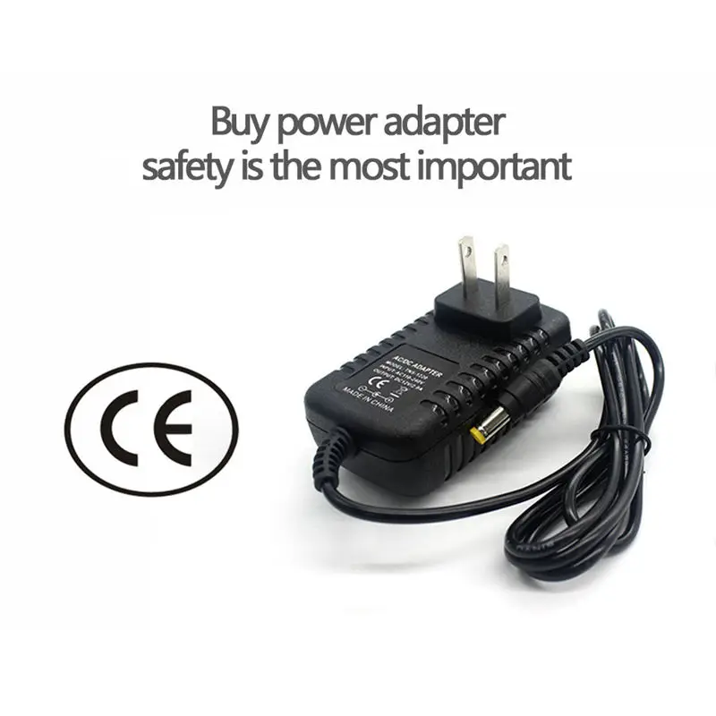 Ac/Dc 12V 2A 24W адаптер питания трансформатор для 5050 3528 Светодиодные полосы света