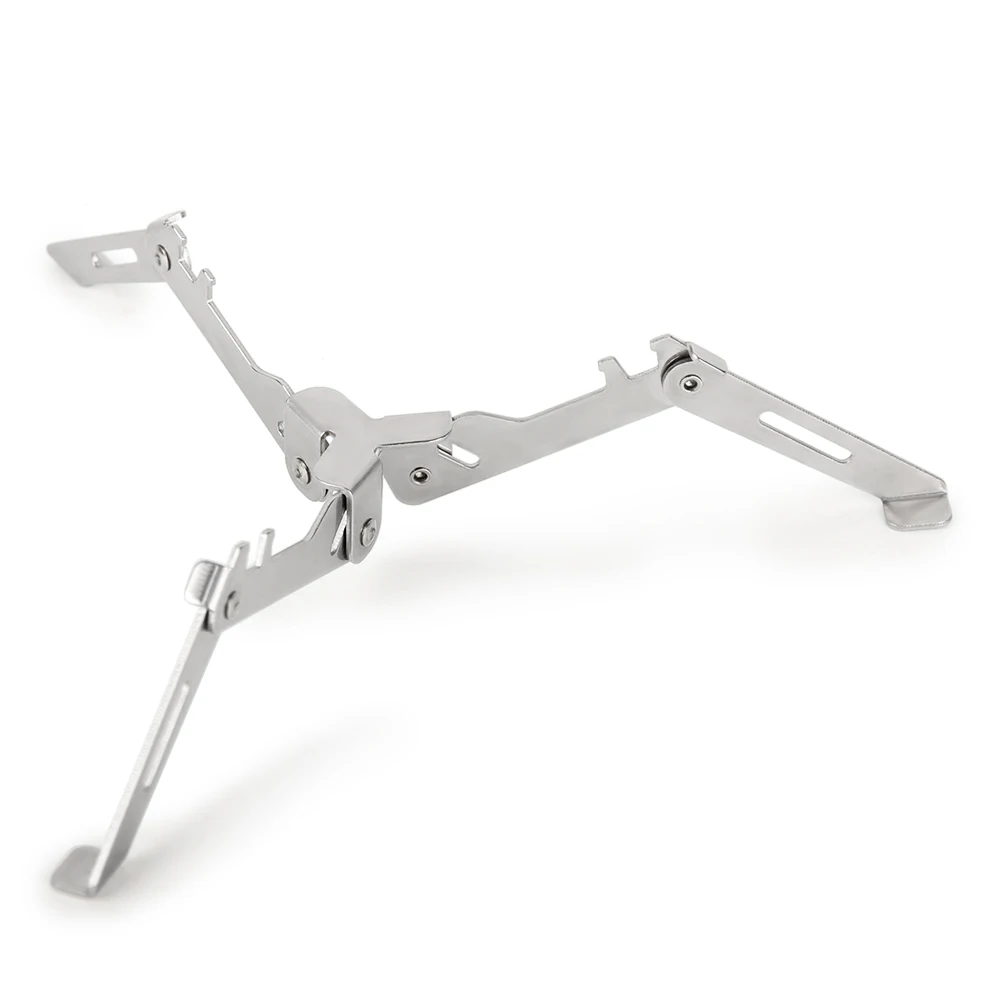 

Outdoor Gas Tank Stand Foldable Cartridge Canister Tripod Camping Hiking Cooking Tank Stove Stabilizer