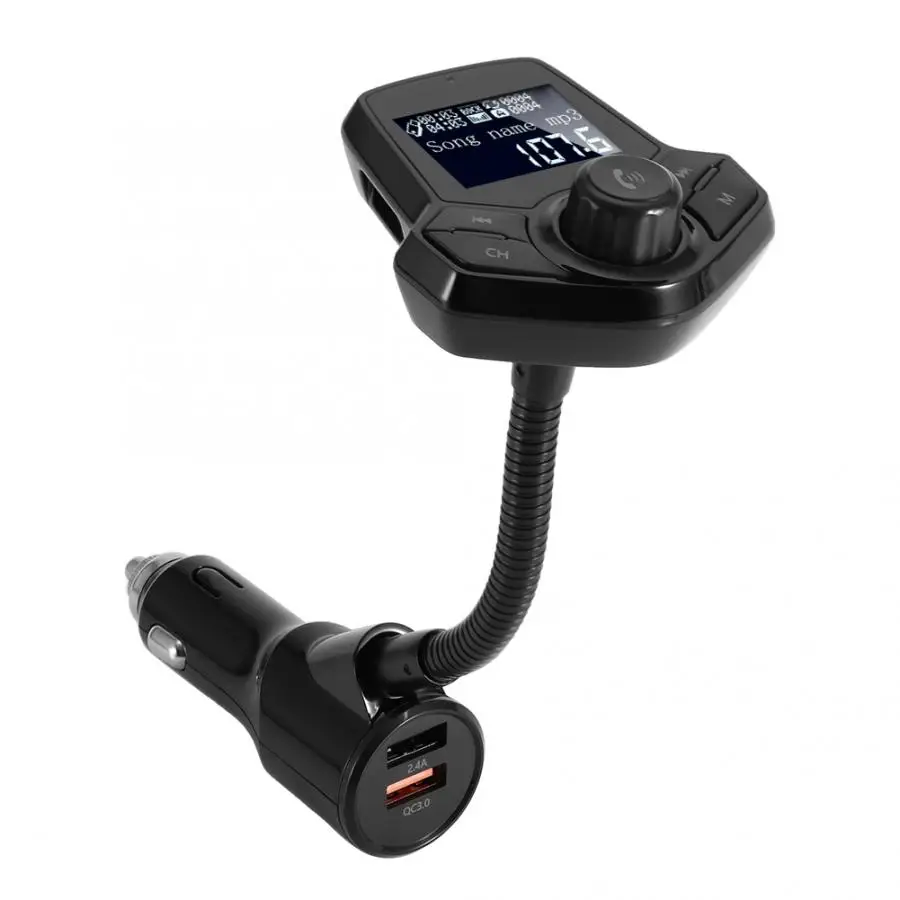 

usb car lighter Car Charger USB Hands-free QC3.0 BT MP3 Player Cigarette Lighter Car Kit lighter adapter