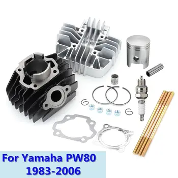 

Cylinder Piston Engine Head Gasket Clip Top End Kit for Yamaha PW80 1983-2006 Motor Engine