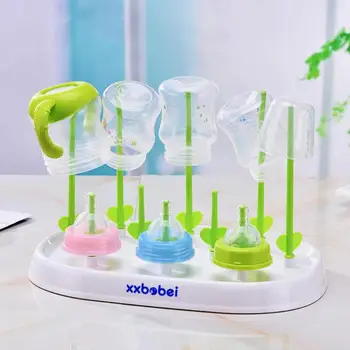 

Milk Bottles Drying Rack Baby Feeding Bottles Cleaning Dryer Cup Holder Useful Infant Milk Cup Nipple Pacifier Holder Dryer