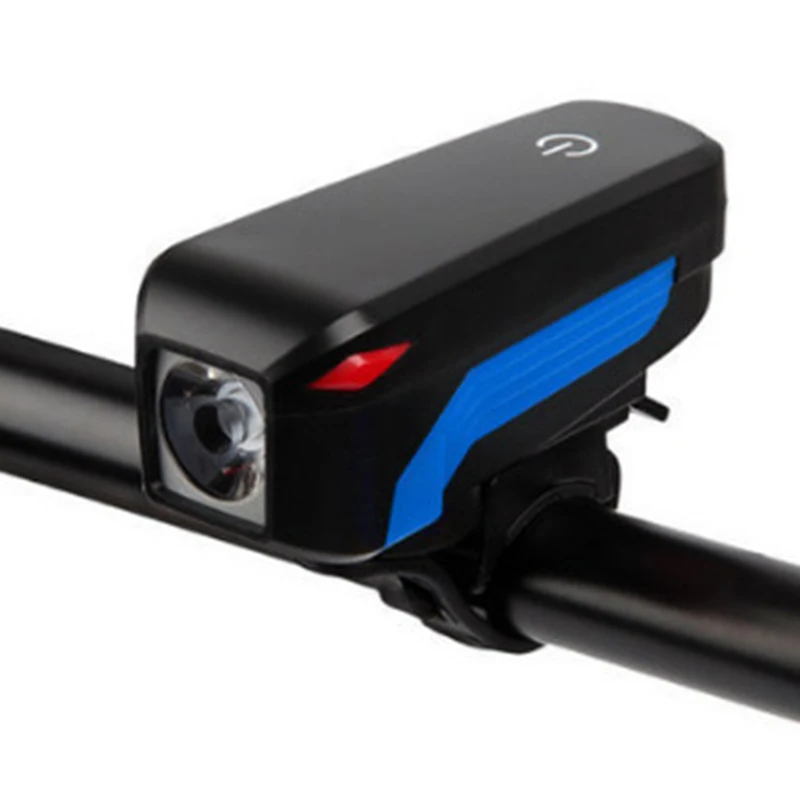 

USB Rechargeable LED Bicycle Bike MTB Front Headlight Lamp Waterproof With Horn