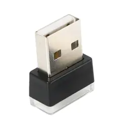 Мини портативный мини Usb СВЕТОДИОДНЫЙ Автомобильный свет Автомобильный интерьер Usb Атмосфера свет Plug And Play декоративный свет аварийное