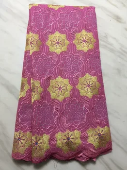 

African Swiss Voile Cotton Lace Fabric 2019 African Swiss Voile Lace In Switzerland High Quality Swiss Dry Laces For Dress 5yds