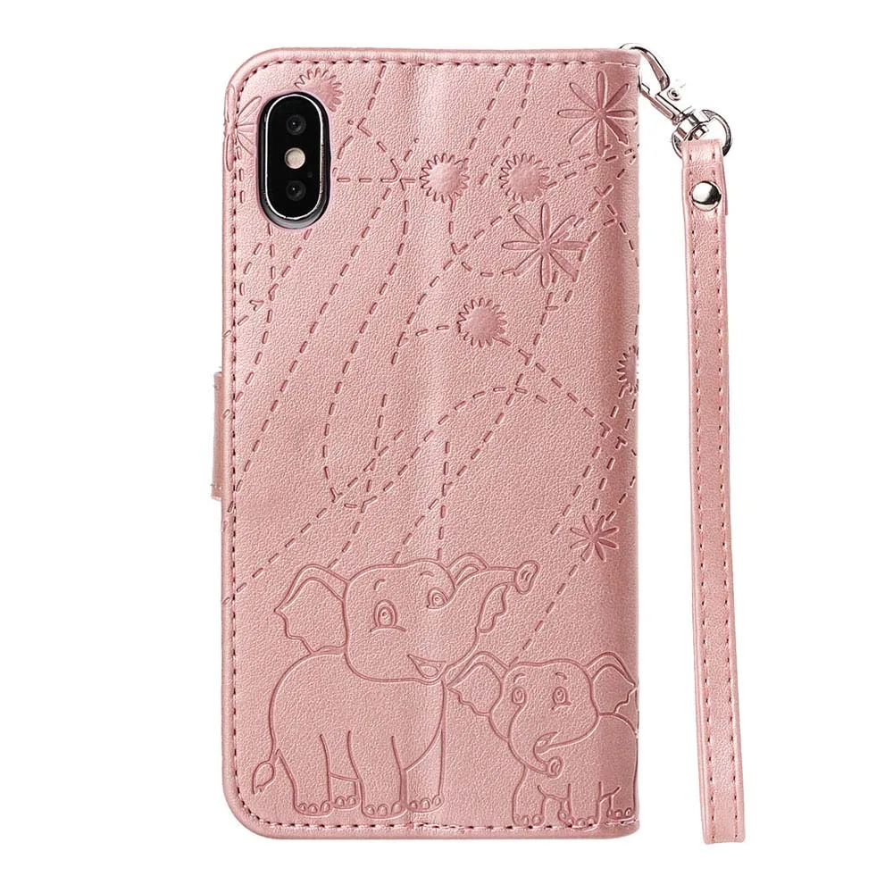 KISSCASE Бумажник кожаный чехол для iPhone se 5S 6 S 7 9 плюс роскошный с отделением карт