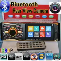 4.0 HD 車 MP5 プレーヤー Bluetooth/リアビューカメラ/1080 P/ステレオ FM ラジオ/5 12V 充電器/MP3/MP4/オーディオ/ビデオ/エレクトロニクス/自動