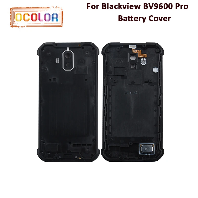 ocolor For Blackview BV9600 Pro Battery Cover Protective Back Fit Bateria Case 6.21'' |