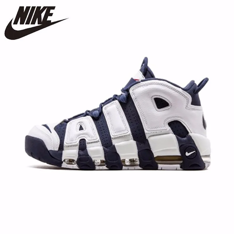 

Nike Air More Uptempo New Arrival Original Men's Breathable Basketball Shoes Outdoor Comfortable Sneakers #414962-104