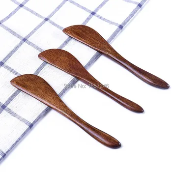 

400pcs/lot 15x2.5cm Wooden Butter Knife Pastry Cream Cheese Butter Cake Knife Cake Decorating Baking Tools