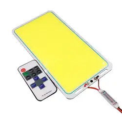 RGB 12 В светодио дный светодиодные панели COB чип свет лампы без мерцания без УФ-полосы plafсветодио дный On LED Крытый Para Techo Uber с светодио дный