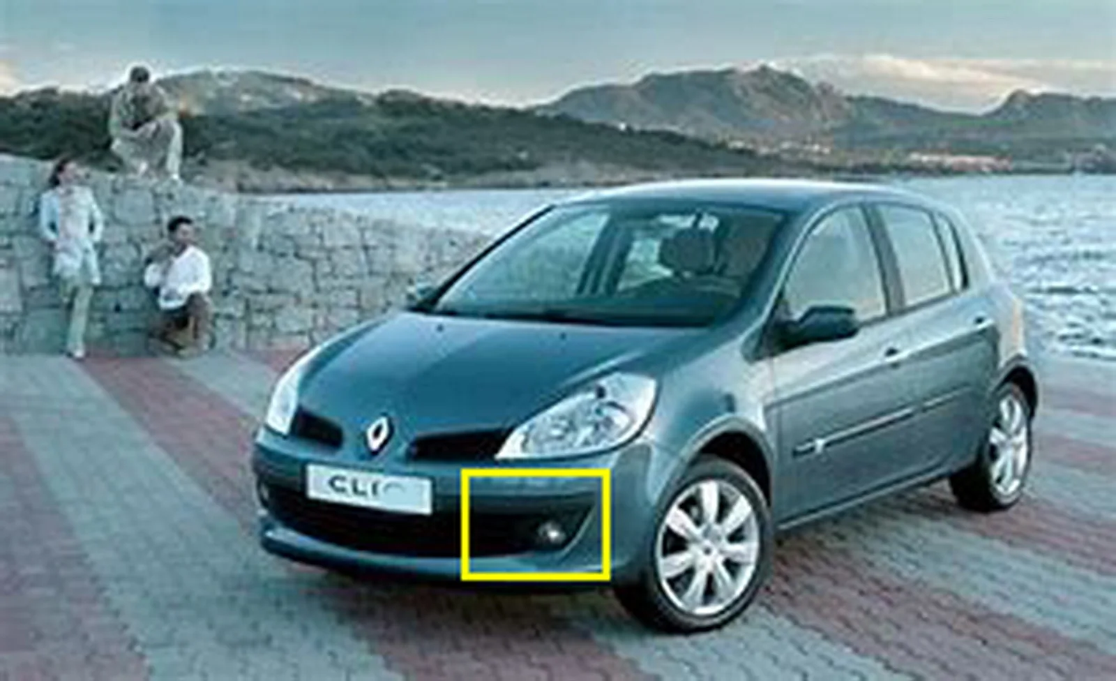 Renault Fluence 2012 Lámpara Luz Antiniebla Delantera N//S Pasajero Izquierdo