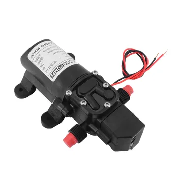 

Car Wash Mini Diaphragm Water Pump DC12V 70W 130PSI 6L/Min Water High Pressure Diaphragm Self Priming Pump