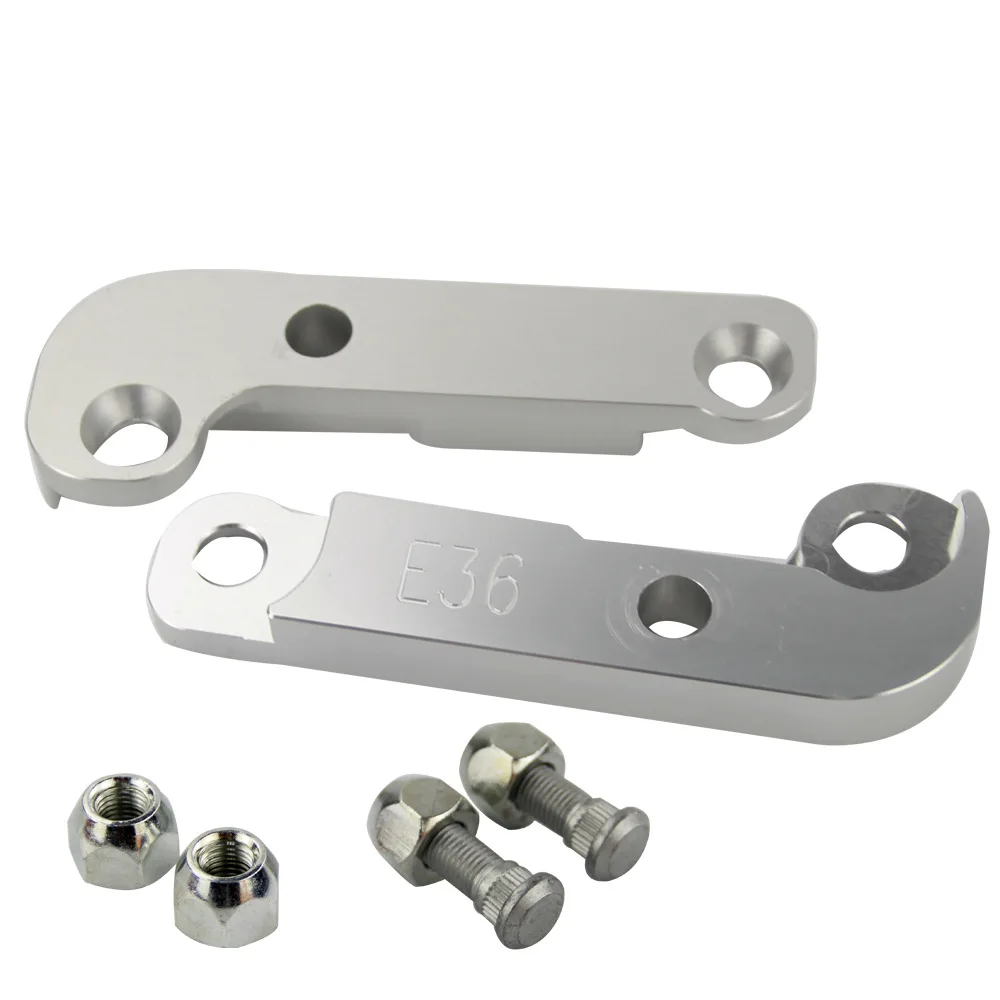 2 шт Drift замок Adapter Kit около 25% 30% увеличения отложным воротником углы для BMW E46