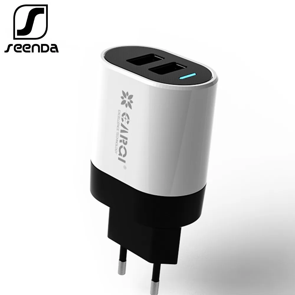 SeenDa USB سريعة تهمة 5 V 2.4A الهاتف المحمول شاحن آيفون سريع محول الشحن ل Xiaomi سامسونج غالاكسي شاحن السفر
