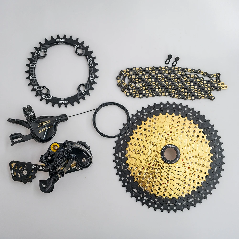12 Скоростей переключения передач + задний переключатель 50T 52T ZRACE Cassette / Chain rings SUMC S12