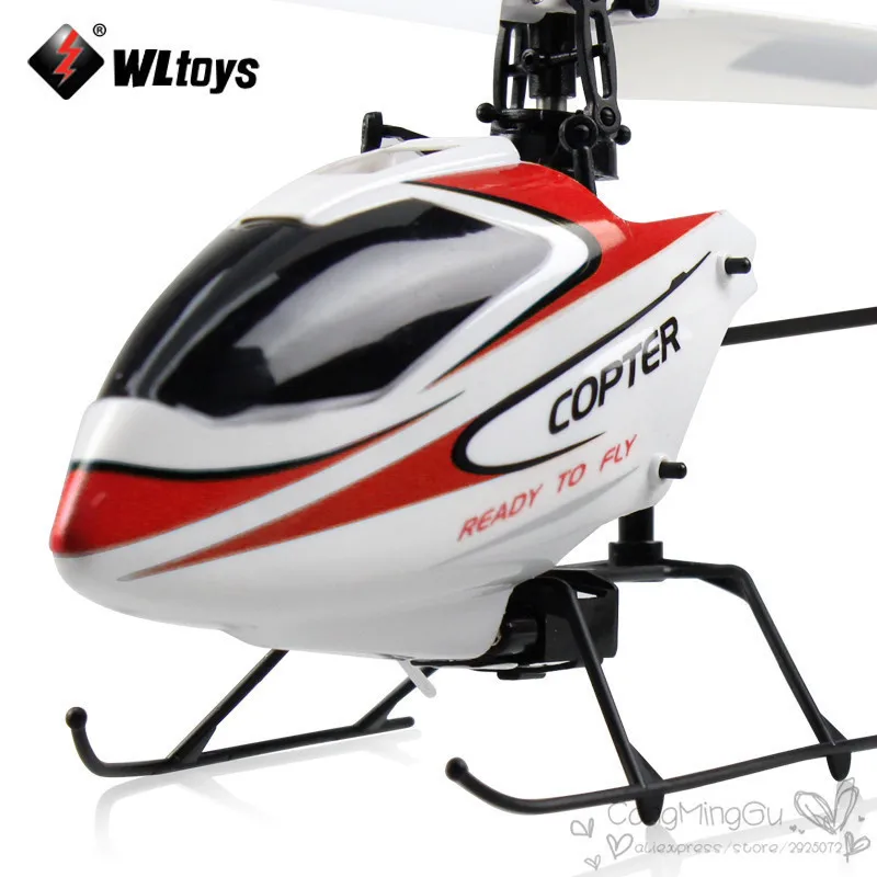 Original WLtoys V911 RC Helicopter 2.4G 4CH Drone Toy Remote Control Drones Flying Toy Helicoptero Aircraft Kid Drone Dron Gifts