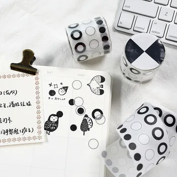 

Geometric Art Washi Diary Tape Adhesive Decoration Sticker Stationery Office School Supplies
