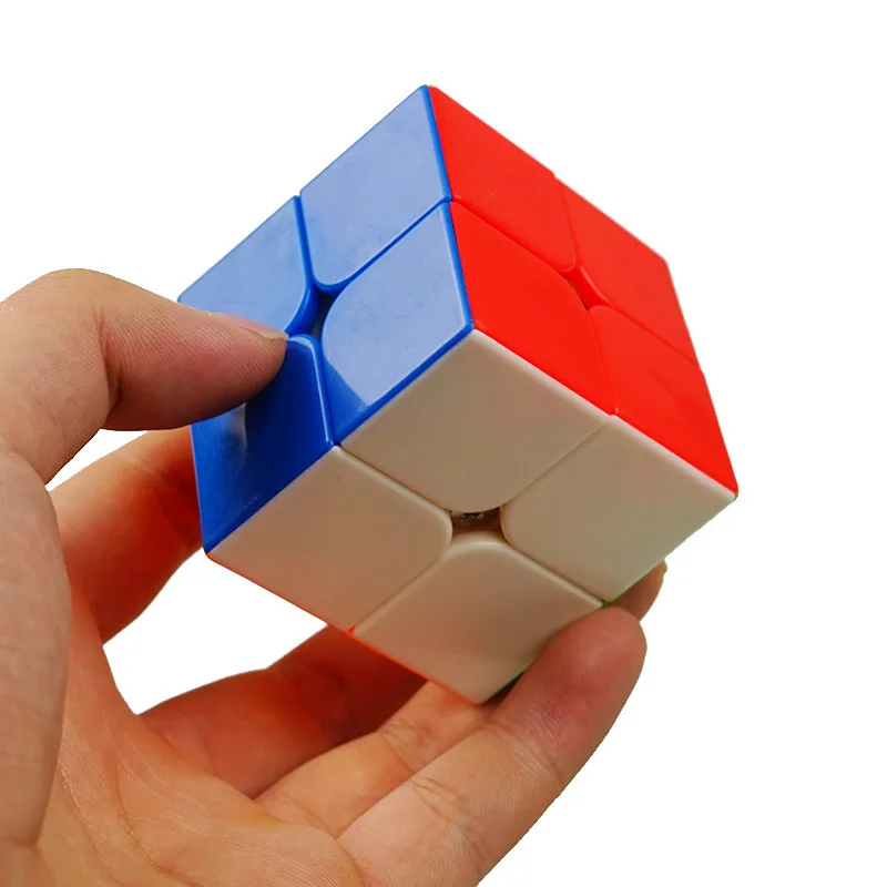 

[Yongjun Ruiqi Second Order] 2x2x2 Side Length 5cm Background Mill Finish Smooth Two Steps Magic neo Cube Bring Cheats