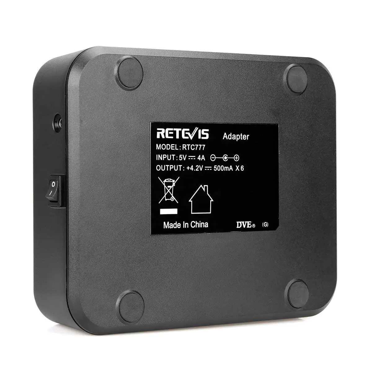  6IN1 Retevis H777 Portable Walkie Talkie Charge Station Handheld Hf Transceiver Hotel/Restaurant Tw