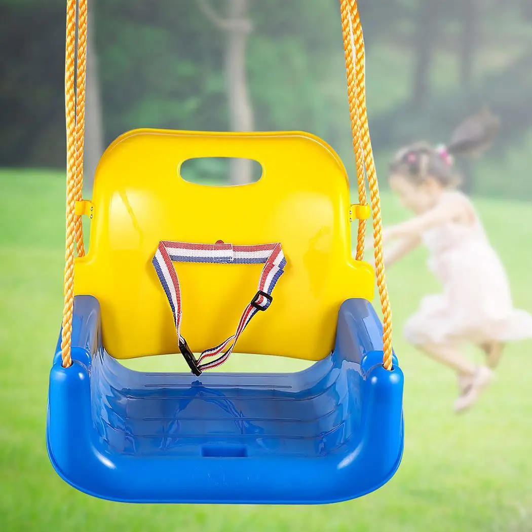 

3 In 1 Jungle Gym Swing Seat Heavy Duty Chain Playground Outdoor Children Swing Set Kids Rotary Swing with Chain amusement park