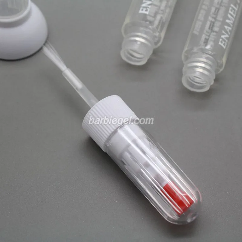 Kimcci 10pcs Nail Art Dotted Pen +Drawing Pen Nail Art Tool 2 IN 1 Needle Brush Dual-use Nail Polish Pen Empty Bottle 3