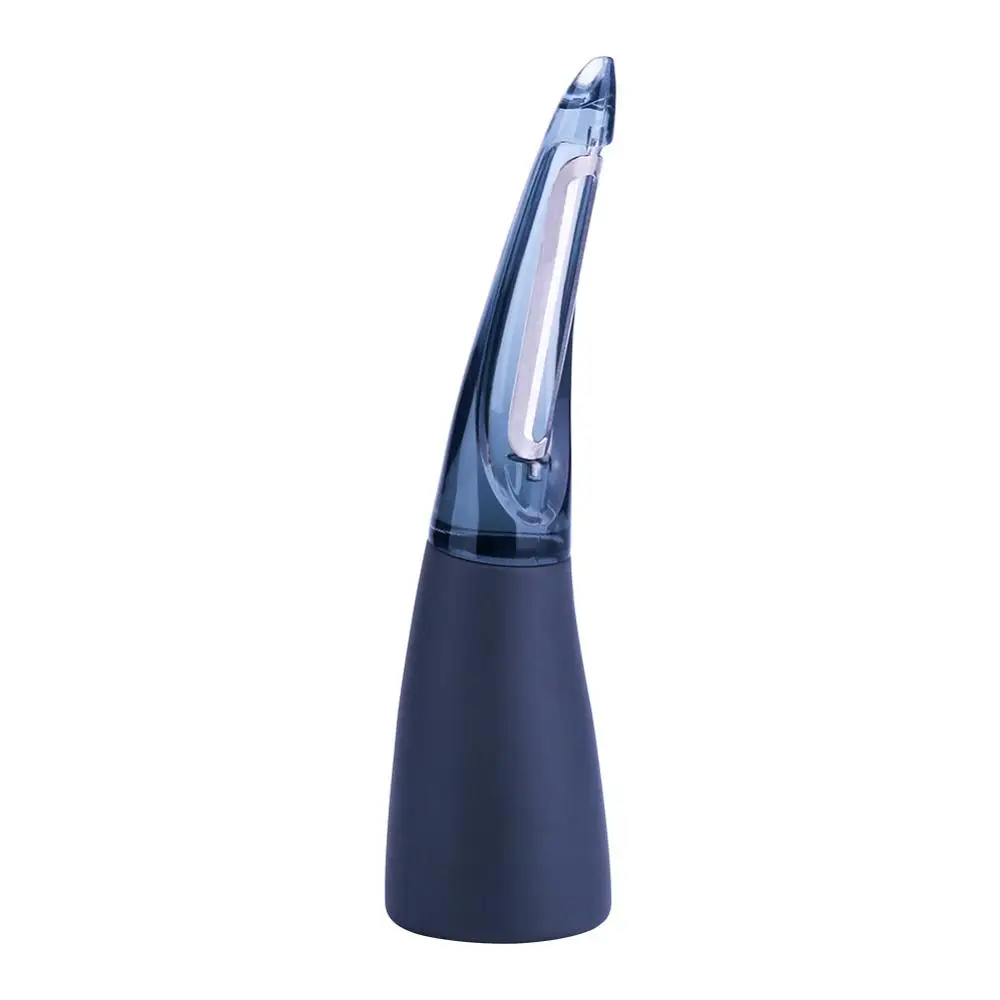 

High Quality Novelty TPR Handle Stainless Steel Fruit Vegetable Peeler Horn-shaped Peeling knife Swivel Peeler Kitchen Accessori