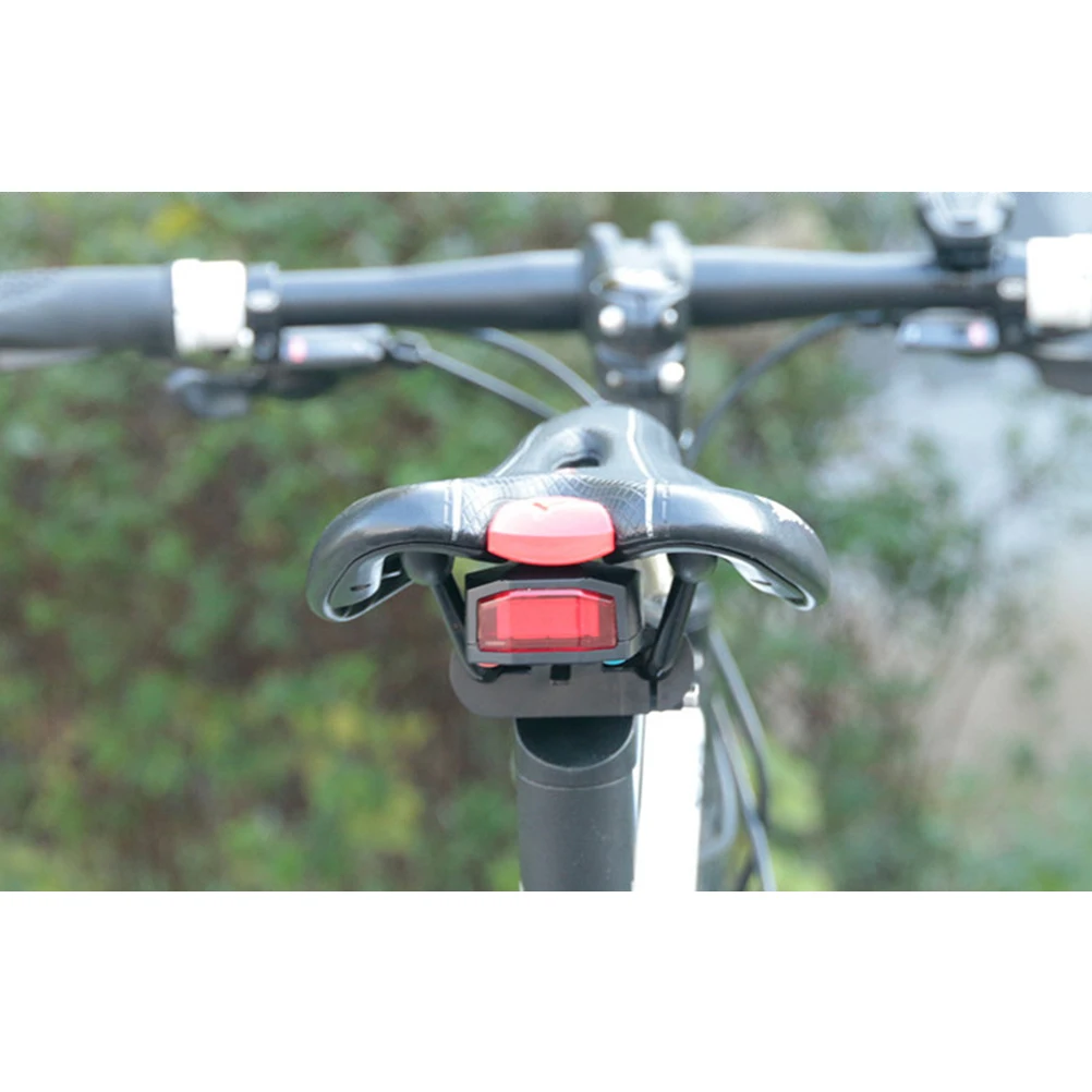 USB Перезаряжаемый брелок управляемый велосипедный задний светильник велосипедный Противоугонный Предупреждение