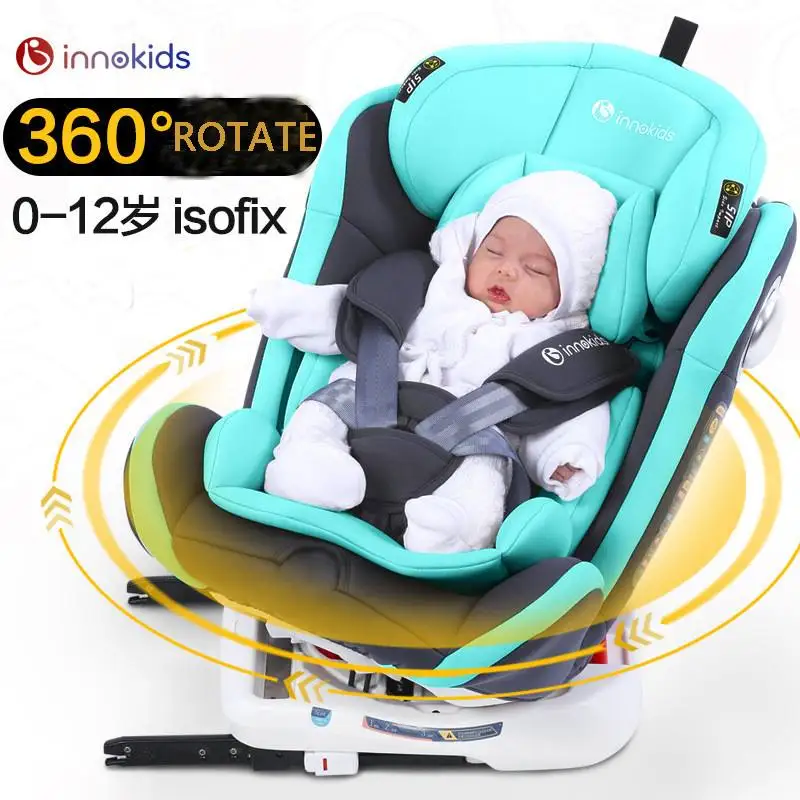 

Innokids Child Safety Seat Baby Car Seats Two-way Installation of Isofix Interface of 0-12 Years Old Baby Safety Seat Baby IK08