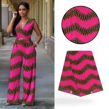 

LIULANZHI pink african wax fabric 6 yards cotton fabric for dress african fabric for men products 2019 hot sales ML9H1790-1819