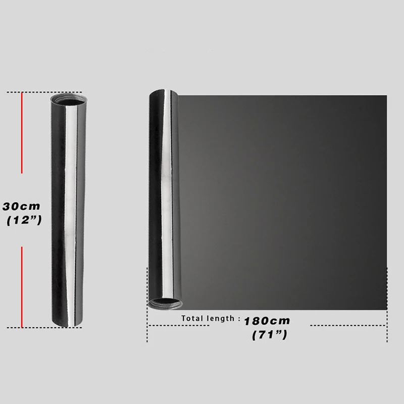 

1pc Light Black Tint Car Headlight Taillight Fog Vinyl Wrap Sheet Sticker 30*180cm high quality Light Film stickers