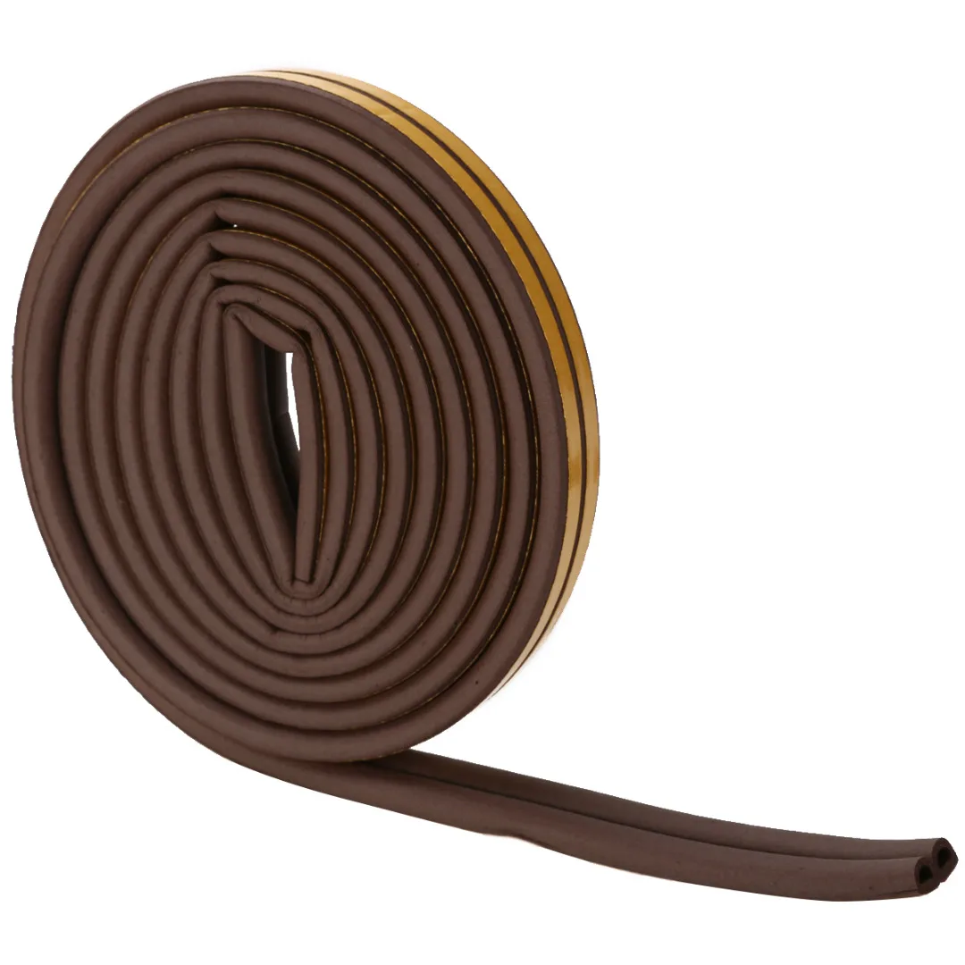 

5M D/E/P Type Foam Draught Excluder Avoidance Collision Self Adhesive Soundproofing Sealing Strip Door Window Hardware