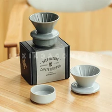 400 мл 1-2 чашки 2в1 saturnbird керамический ручной кофе капельного стакана держатель