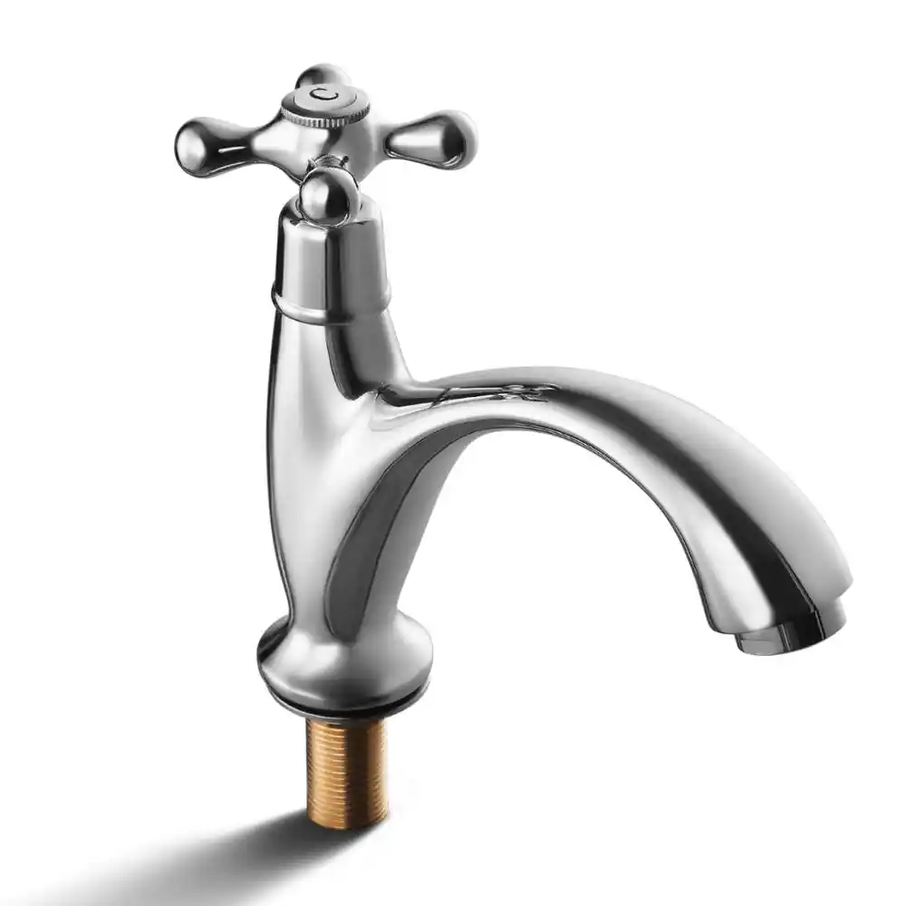 Skowll Basin Water Tap Single Cold Water Tap Bathroom Basin Faucet