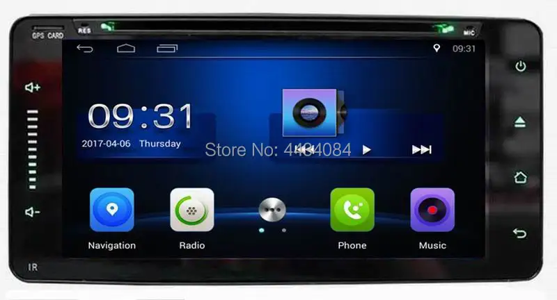 Ouchuangbo 6 95 дюймов Автомобильный аудио комплект стерео android 8 1 для Corolla Поддержка wifi