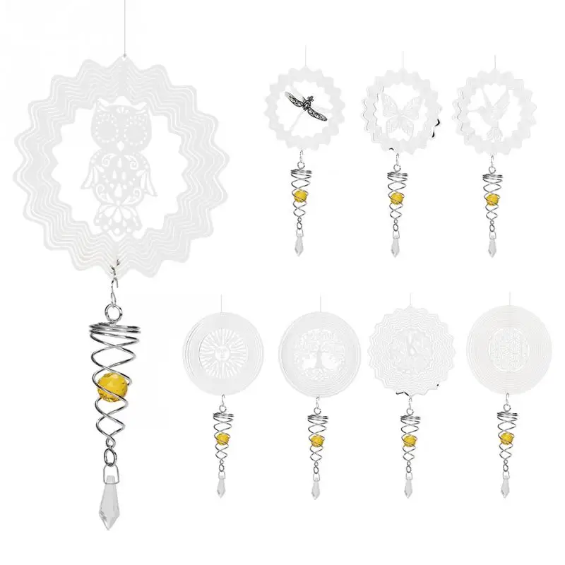 

Home Decoration Metal Hanging Wind Chimes 3D Crystal Ball Ornament Metal & Artificial Crystal Ball for christmas gift Christmas